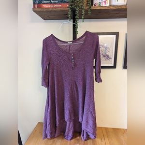 Free People intimates purple mumu NWOT